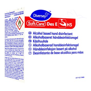 Soft Care Des E H5 800ml Alcohol Hand Rub
